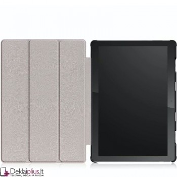 Dirbtinės odos atverčiamas dėklas planšetei - bordo spalvos (Huawei Mediapad T3 10) Dirbtinės odos atverčiamas dėklas planšetei - bordo spalvos (Huawei Mediapad T3 10)